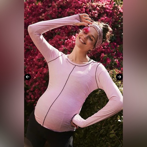 NWT Pink Hatch x Free People Movement Right on Run layer - Picture 3 of 8